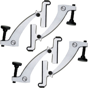 STARCN 4 Paquetes <span class=keywords><strong>de</strong></span> Mordazas Curvas para Prensa <span class=keywords><strong>de</strong></span> Arco, Reemplazo/Actualización para Prensas <span class=keywords><strong>de</strong></span> Arco F40/F50/F50B - Product Image 2