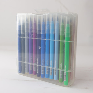 Top vendita in fabbrica 12/18/36/48 pennarello colore acquerello Set pennarello permanente <span class=keywords><strong>pennelli</strong></span> in feltro per la colorazione Top Seller disegno stazionario - Product Image 6