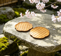 Sous-verres faits à la main, sets de table, tapis isolants thermiques, accessoires pour service à thé Kung Fu de style chinois, tasses à thé créatives