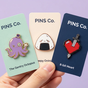 Pin de Esmalte Metálico con Diseño Personalizado, Sin Pedido Mínimo, Logotipo Personalizado, Esmalte Duro, Estilo Japonés, Moderno, Antiguo, Souvenir - Product Image 1
