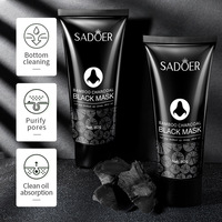 Masque Points Noirs au Charbon de Bambou pour le Nez et la Zone T, Soin Visage Homme et Femme