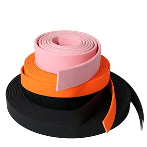 Factory Customization Low MOQ Waterproof PVC Coated Polyester Webbing Strap for Dog Collar