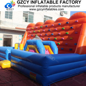 Chất lượng cao thổi lên trẻ em dành cho người lớn PVC nhà bị trả lại không khí trượt Inflatable trở ngại khóa học - Product Image 3