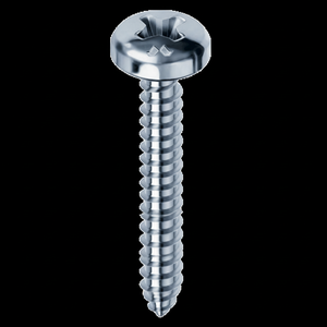 Tornillos autorroscantes de cabeza plana MUSTAD 5,5x50mm (TC) Paquete de acero chapado en zinc 200 para conectar tamaño de rosca M5 - Product Image 1