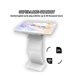 Kiosco de Autoservicio con Pantalla Táctil Android 4K de 43/49/55/65 Pulgadas, Kiosco de <span class=keywords><strong>Internet</strong></span> para Interiores con Soporte de Piso, Señalización Digital para Consultas y Guía Empresarial - Product Image 5