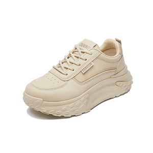 Sneakers plateforme à semelle épaisse pour femmes, mode streetwear urbaine, chaussures de marche confortables, semelle intérieure en EVA - Product Image 3