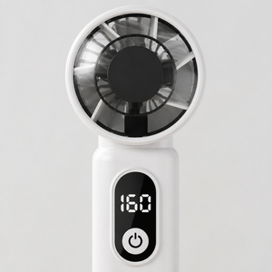 Ventilador de Mano con Batería, Ventilador Personal de Clase A para Automóvil y Autocaravana, Motor sin Escobillas, Bajo Nivel de Ruido, 4-6 <span class=keywords><strong>Horas</strong></span> de Autonomía - Product Image 5