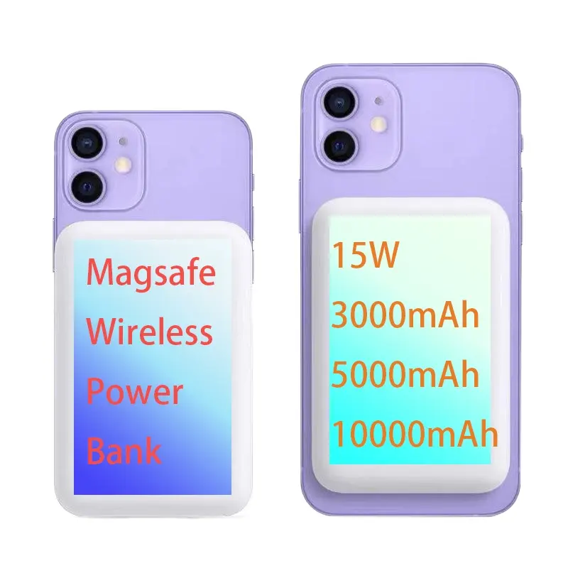 Magnetic Powerbank 1:1 15W Battery Pack Dock Stand Original Fast Wireless Appl Magsafes Charger Power Bank