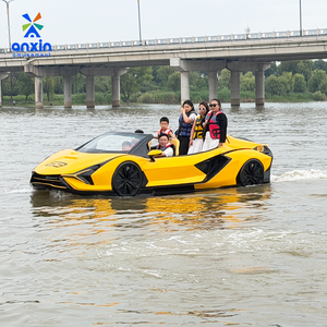 Fabrication professionnelle de bateaux de sport à moteur, bateaux de luxe, <span class=keywords><strong>jet</strong></span>-skis, supercars aquatiques 5 places, bateaux rapides, essence 115 CV, 50 km/h, parc aquatique - Product Image 1