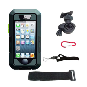 Ốp điện thoại chống nước tiêu chuẩn IPX8, gắn tay lái xe đạp, kiểu dáng phổ biến, dành cho iPhone 4 5 6 6 Plus và các loại điện thoại thông minh khác, dùng được khi lặn - Product Image 1