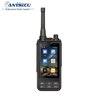 Pour Anysecu W6PLUS DMR UHF 4G POC Talkie-walkie 2 Go + 16 Go Android 10 Étanche IP68 400-480 MHz Double fente temporelle Batterie 4200 mAh
