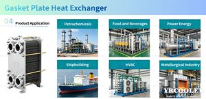 Scambiatori di Calore a Piastre con Connettore a Flangia OEM ODM ad Alta Efficienza di Scambio Termico per l'Industria Chimica - Product Image 4