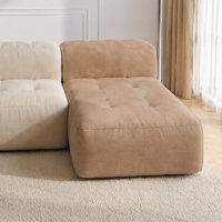 Juego de Sofás Seccionales en Forma de L, Estilo Nórdico, Convertible, con Espuma Viscoelástica de Alta Densidad, para Apartamentos, Salas de Estar y Hoteles