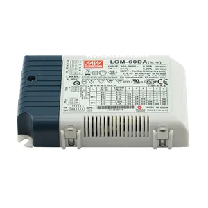 Lcm-60da Mean Well 25w 40w 60w Driver de LED sem fio regulável de corrente constante