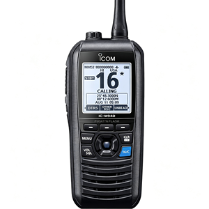 Émetteur-récepteur VHF marin portable IC-M94D, alimenté par courant continu, avec <span class=keywords><strong>DSC</strong></span>, AIS, GPS, étanche IPX7, puissance maximale de 6 W, 156-164 MHz, portée de 3-5 km - Product Image 5