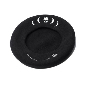 Béret personnalisé en 100 % laine avec broderie, couleur et motif sur mesure, idéal pour la plage, le ski, les sports, les fêtes et l'hiver - Product Image 5