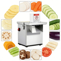 Commerciële groente-snijmachine met motor, laag geluidsniveau, geschikt voor aardappelen en fruit, 220V, hoge capaciteit, voor restaurantgebruik, Australische distributeurs