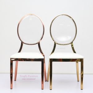 Bán Buôn Kim Loại <span class=keywords><strong>Acrylic</strong></span> Xếp Chồng Tiệc Sillas Para Eventos Sang Trọng Đảng Vàng Bàn Đám Cưới Và Ghế Cho Các Sự Kiện - Product Image 2