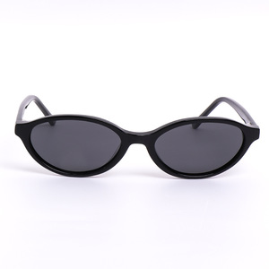 Lunettes de soleil polarisées ovales vintage personnalisées avec logo 2026, verres TAC, protection UV400, monture en acétate, petite monture, pour hommes et femmes - Product Image 4