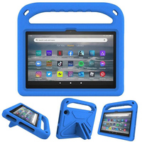 Étui pour tablette en mousse EVA souple avec poignée confortable et béquille pliable pour Amazon Fire 7 2022 Nouveau