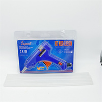 Deko — pistolet à colle chaude sans fil pour bricolage, Version améliorée, Mini pistolet à colle chaude avec couvercle Anti-chaud amovible, pour petit artisanat
