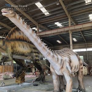 Parque Temático de gran tamaño animatronic <span class=keywords><strong>dinosaurio</strong></span> equipo realista mecánico <span class=keywords><strong>dinosaurio</strong></span> <span class=keywords><strong>Diplodocus</strong></span> modelo - Product Image 5