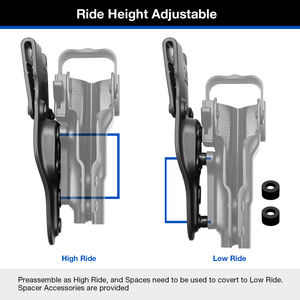 <span class=keywords><strong>Owb</strong></span> <span class=keywords><strong>Kydex</strong></span> Rechterhand Duim Release <span class=keywords><strong>Holster</strong></span> Voor 17/19/19x/22/23/31/32 Gun & Flower Serie Gemaakt Van Pvc - Product Image 4