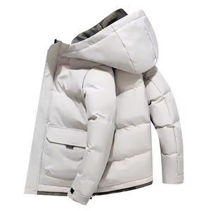 Veste <span class=keywords><strong>d</strong></span>'hiver chaude et tendance en <span class=keywords><strong>duvet</strong></span> pour homme, style simple et confortable, idéale pour l'extérieur – Vente en gros usine - Product Image 2