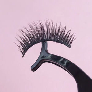 Lot de 100 faux <span class=keywords><strong>cils</strong></span> personnalisés en gros, naturels, doux, épais, 3D, en vison, bandes de <span class=keywords><strong>cils</strong></span> complètes en gros - Product Image 2