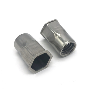 <strong>Rivet</strong> <strong>Nut</strong> <strong>M3</strong> M6 Blind Stainless Steel Small 90 Countersunk Flat Head <strong>Threaded</strong> Tubular Hexagon Knurled <strong>Rivet</strong> <strong>Nut</strong> - Product Image 1