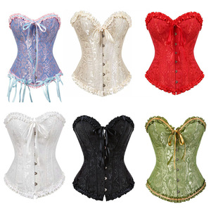 Corset Tops for Women Bustier Shapewear Top Sexy Lingerie <strong>Lace</strong> Waist Push <strong>up</strong> <strong>Bodysuit</strong> - Product Image 6