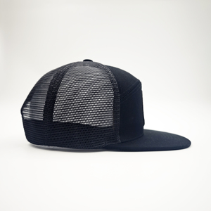 Casquettes Trucker à Visière Plate 7 Panneaux Apex en Gros, Patch en Cuir Personnalisé, Casquettes en Maille Oxford Richardson 168 en Gros - Product Image 6