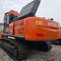 Prix bas, excavatrice sur chenilles Hitachi360 d'occasion robuste de 36 tonnes, godet standard de 17 m³ pour carrière et grands projets de terrassement