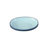 Assiettes et bols en mélamine écologiques personnalisés pour restaurants, vaisselle ovale, assiettes à dessert
