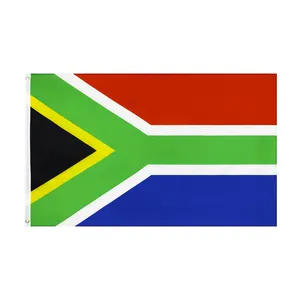 Atacado 3 * 5fts bandeira da república da áfrica do sul ler para enviar