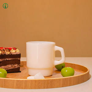 Trinkgeschirr Individuelle Glas Kaffeetasse Niedliche Tasse für Zuhause und Studenten Milch Frühstückstasse Becher - Product Image 3