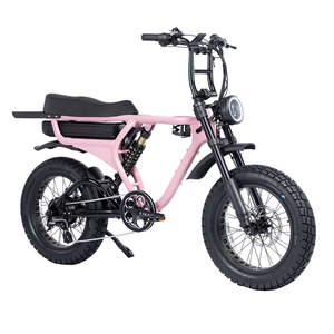 Fatbike électrique 52V avec double Suspension 20 pouces gros pneu longue portée <span class=keywords><strong>vélo</strong></span> électrique 1000W moteur puissance cadre en alliage d'aluminium - Product Image 1