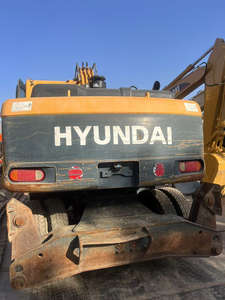 Excavadora de ruedas hidráulica Hyundai 210w-9 Excavadora de ruedas Hyundai 210 210W 210W-9 - Product Image 6