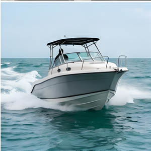 Barca <span class=keywords><strong>da</strong></span> Pesca Cabinata in Vetroresina <span class=keywords><strong>da</strong></span> 4,9m con Tendalino Bimini e Vasca Refrigerante per la Pesca in <span class=keywords><strong>Mare</strong></span> e il Tempo Libero - Product Image 6