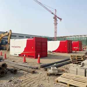 Station de ravitaillement en carburant portable antidéflagrante montée sur patins avec pompe, matériau Q235B, marque HENGQIANG - Product Image 4