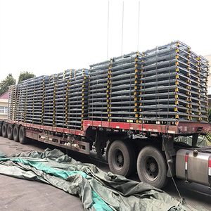 Bangjun dây kim loại lưu trữ container lưu trữ lồng Pallet gấp dây lưới container ráp kho lồng - Product Image 5