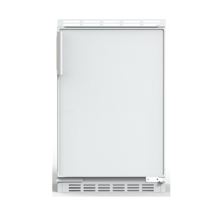Réfrigérateur compact encastrable en acier inoxydable 86L R600a, porte simple, dégivrage manuel, prise en charge de la langue française - Product Image 1