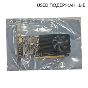 การ์ดจอ GT 1030 Low Profile D4 2G GeForce GPU 2100 MHz DDR4 64-bit AI Desktop Fan MXM รองรับ DVI-D มือสอง - Product Image 1