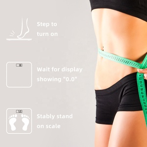 Báscula DIgital inteligente para baño, báscula de peso corporal de vidrio, LED, OEM - Product Image 4