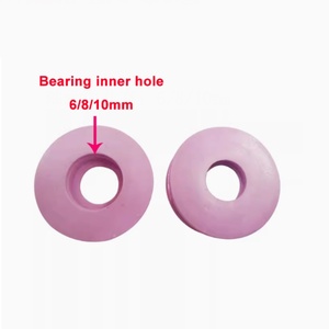 Roues de guidage entièrement en céramique solide, diamètre 45 mm, épaisseur 13 mm, certifiées ISO9001, personnalisées OEM pour le tréfilage - Product Image 3
