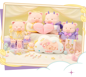 80 Pezzi All'ingrosso KAKAWOW HeyDolls LULU la Serie Maialino Angelo <span class=keywords><strong>e</strong></span> Diavolo Letao Prize Blind Box Oggetti da Collezione Misteriosi Giocattoli di Tendenza - Product Image 1