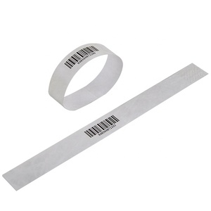 Hot bán dùng một lần RFID dây đeo cổ tay biểu tượng tùy chỉnh mã <span class=keywords><strong>QR</strong></span> Dupont giấy cho các sự kiện buổi hòa nhạc & Lễ Hội - Product Image 2