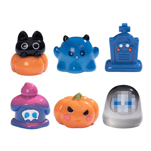 Figuras Decorativas de Resina de Halloween en Miniatura, Lindas Figuras de Fantasmas, Calabazas, Gatos y Elfos, Regalo Artesanal para Interiores - Product Image 5