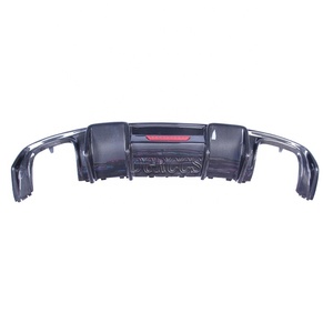 สำหรับ A3 ลิมูซีน 8V ซีดาน ปี 2013-2020 สปอร์ตซีดาน คาร์บอนไฟเบอร์  ลิ้นกันชนหลัง  ดิฟฟิวเซอร์กันชนหลัง พร้อมไฟ LED - Product Image 4