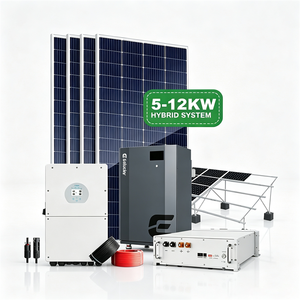Système solaire hors réseau complet avec contrôleur MPPT 5kw 10kw 15kw 20kw, batterie lithium-ion pour usage domestique - Product Image 2